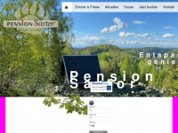 pension-sartor.de Webseite Vorschau