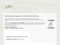 schnitzerhaeusl.de Webseite Vorschau