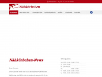 naehkoerbchen-mildner.de Webseite Vorschau