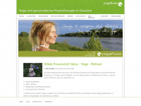 yogafluss.de Webseite Vorschau