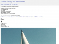 classicsailing.de Webseite Vorschau