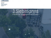 siebmanns-dresden.de Webseite Vorschau