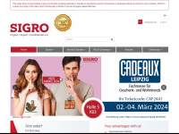 sigro.com Webseite Vorschau