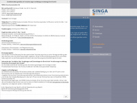 singa-assekuranz.de Webseite Vorschau