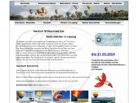 ballonfahrten-in-leipzig.de Webseite Vorschau