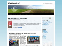 lfv-oberholz.de Webseite Vorschau