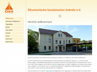 sozialstation-sebnitz.de Webseite Vorschau