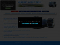 spedition-juergen-beyer.de Webseite Vorschau
