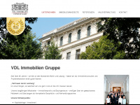 vdl-immobilien-consult.de Webseite Vorschau