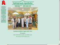 spitzgrund-apotheke.de Webseite Vorschau