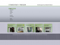 starovsky-tresor.de Webseite Vorschau