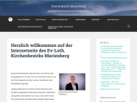 kirchenbezirk-marienberg.de Webseite Vorschau