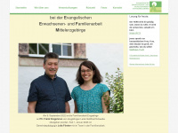familienarbeit-erzgebirge.de Webseite Vorschau