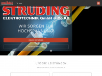 struebing-elektro.de Webseite Vorschau