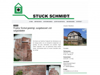 stuck-schmidt.de Webseite Vorschau