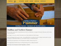 stuhlbau-hammer.de Webseite Vorschau