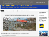 sueptitz-geruestbau.de Webseite Vorschau