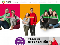fortis-akademie.de Webseite Vorschau