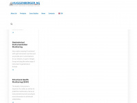 huggenberger.com Webseite Vorschau
