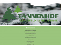 Tannenhof-lengefeld.de