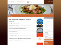 hotel-zofingen.ch Webseite Vorschau