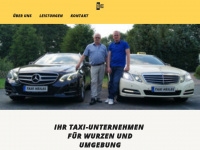 taxi-heiles.de Webseite Vorschau