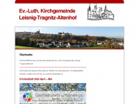 kirche-leisnig.de Webseite Vorschau