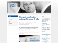 projektmanagement-tct.de Webseite Vorschau