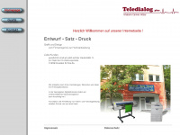 teledialog-plus.de Webseite Vorschau