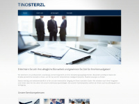 tinosterzl.de Webseite Vorschau