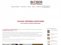 treppen-bieber.de Webseite Vorschau