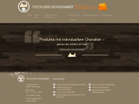 tischlerei-schuchardt.de Webseite Vorschau