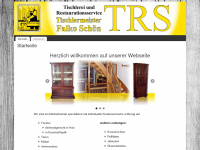 trs-tischlerei.de Webseite Vorschau