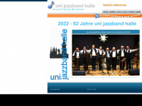 uni-jazzband-halle.de Webseite Vorschau