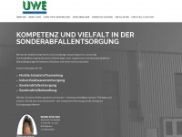 uwe-sondermuell.de Webseite Vorschau