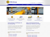 vhg-group.com Webseite Vorschau