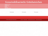 feuerwehr-gruenhainichen.de Webseite Vorschau