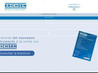 erichsen.fr Webseite Vorschau