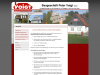 voigt-bau.de Webseite Vorschau