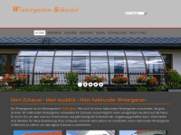 wintergarten-schuster.de Webseite Vorschau
