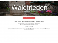 Waldfrieden-waldheim.de