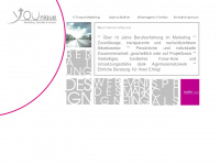 younique-marketing.de Webseite Vorschau
