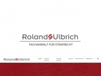 strafverteidiger-ulbrich.de Webseite Vorschau