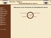webeblatt-wehner.de Webseite Vorschau
