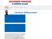 wechler-soehne.de Webseite Vorschau