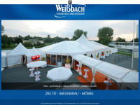 weissbach-veranstaltungsservice.de Webseite Vorschau