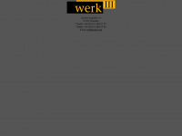 werkiii.de Webseite Vorschau