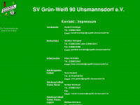 svgw90-uhsmannsdorf.de Webseite Vorschau