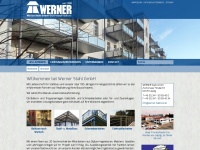 werner-balkone.de Webseite Vorschau