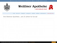 wettiner-apotheke.de Webseite Vorschau